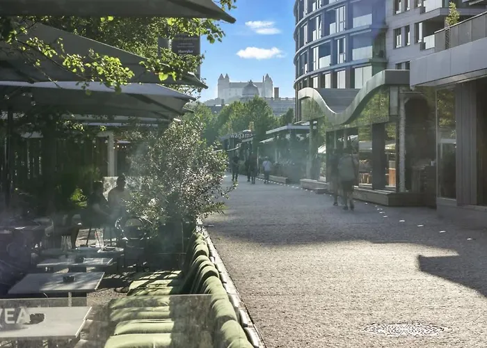 Premium Suite, River & Old Town View,free Parking Bratislava