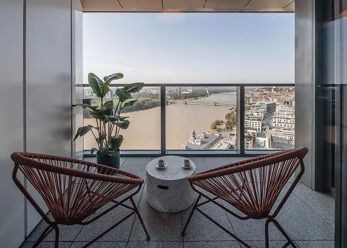 Premium Suite, River & Old Town View,free Parking * Bratislava